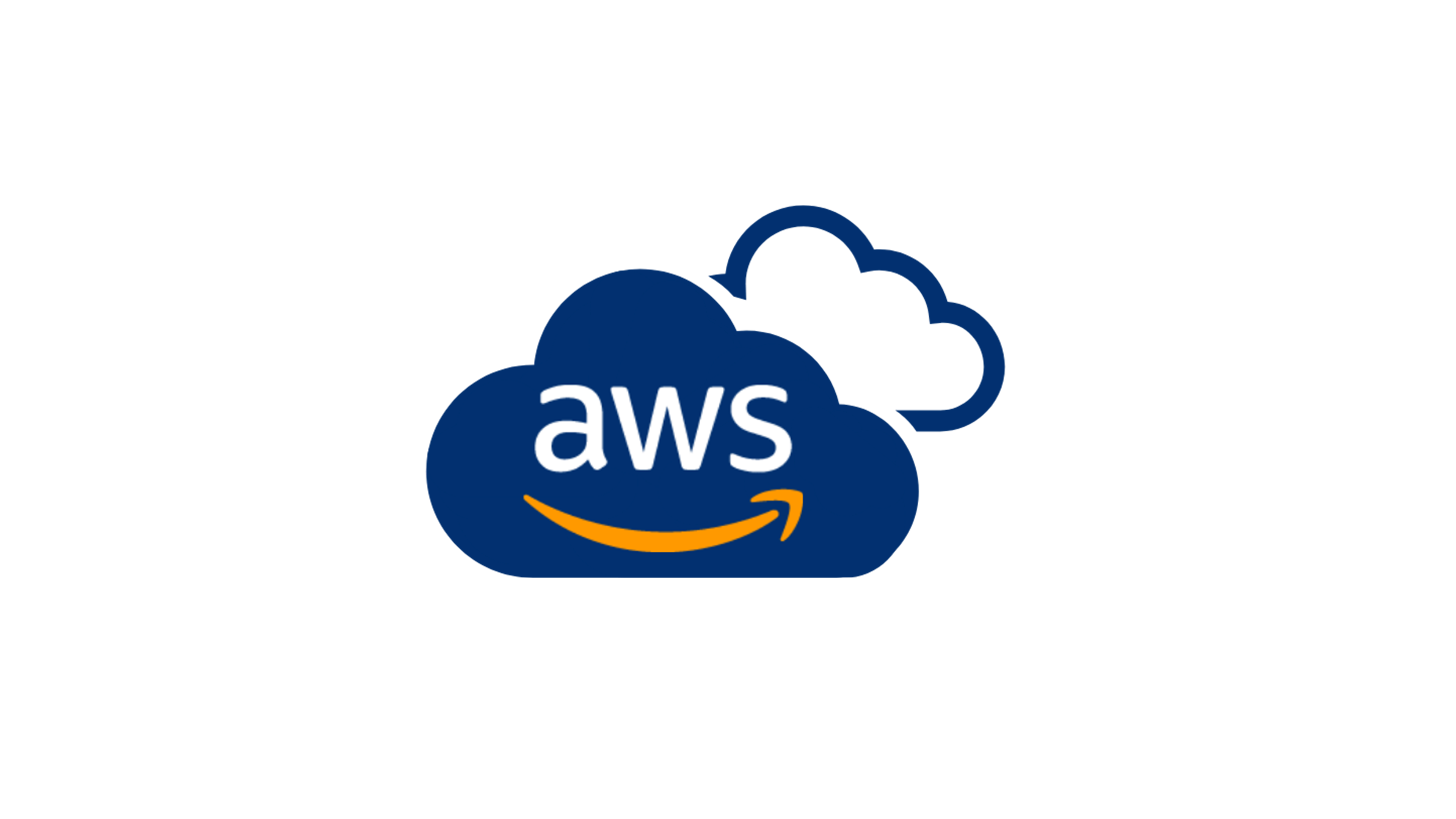 AWS logo, era digital